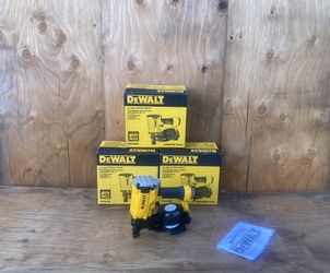 Dewalt 15° Coil Roofing Nailer Model DW45RN