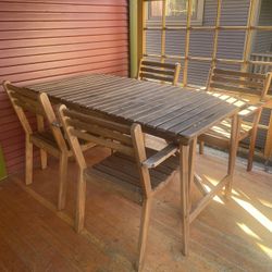 Outdoor Table And Chairs