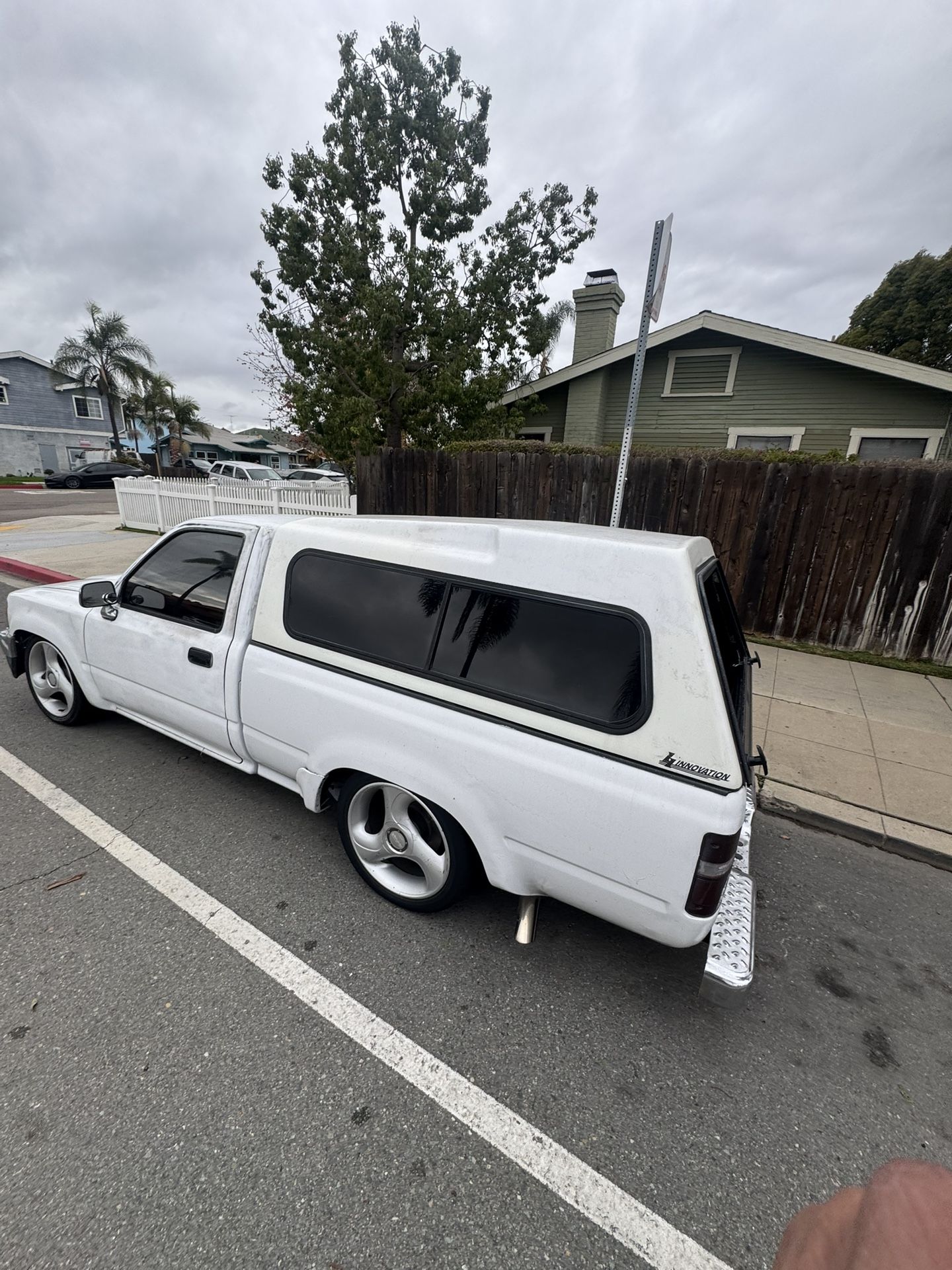 camper Shell. Toyota pick up short bed, single cab. for Sale in San ...