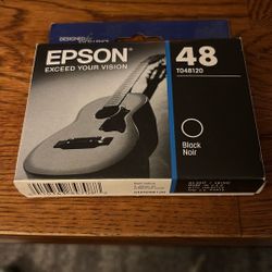Epson Black Ink Cartridge 48