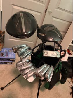 Titleist full high end golf bag set w/ accessories
