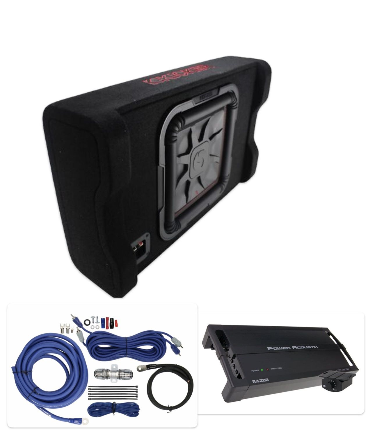 NEW BASS PACKAGE DEAL WITH INSTALLATION 