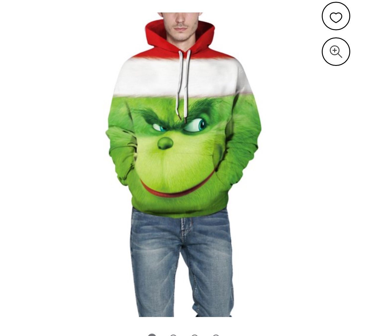 Christmas Grinch Hoodie Grinch Sweatshirts for Adults Christmas Hoodie Couple Sweatshirts Green Monster Printed Novelty Clothing for Women Men