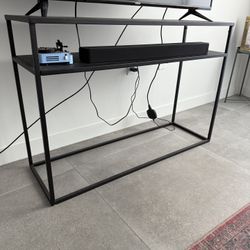 Black Console Table Entry Table Tv Stand 