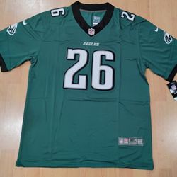 Saquon Barkley Green Philadelphia Eagles Jersey 