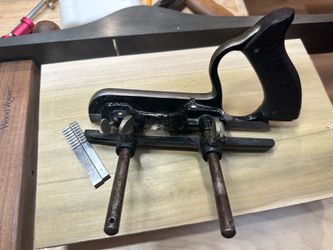 Stanley No. 50 combination plane with two cutters