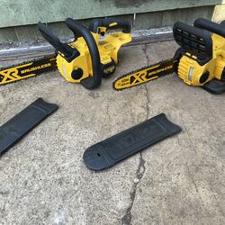 DEWALT 20V MAX 12in. Brushless Battery Powered Chainsaw, Tool Only