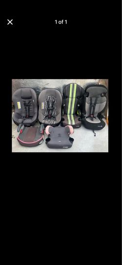 Kids car seat green sold already $20-40
