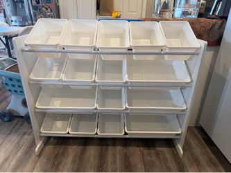 Toy storage bins