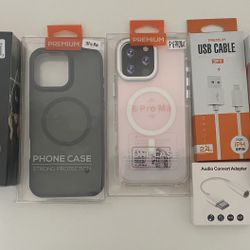 Cellphone Phone Accessories Bundle (6 Items) NEW