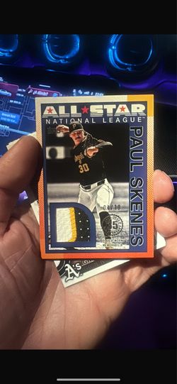 Tarjeta TOPPS PAUL SKENES ALL STAR  NUMERACIÓN 4/10
