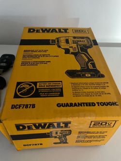 DEWALT BRUSHLESS DRILL