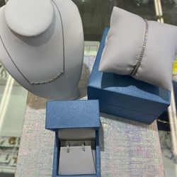 Necklace , Earring And Bracelet Set