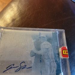 John Skelton Printing Plate  1 Of 1 Autographed 