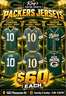 Packers jerseys