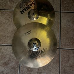 Cymbals Sabían. Hi Hat’s 14”. 