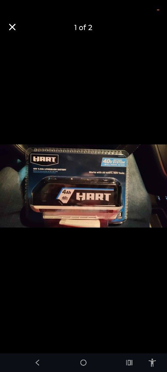 40v 4ah Portable Battery