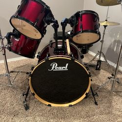 Pearl Export Series 5 Piece Drumset 
