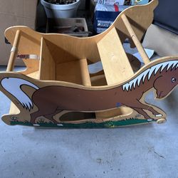Kids Rocking Horse / Workstation