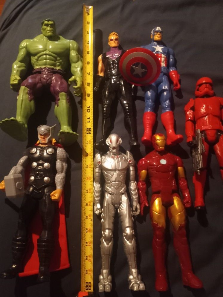 Marvel 12 Inch Action Figures. Star Wars