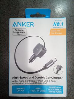 ANKER Fast Car Charger