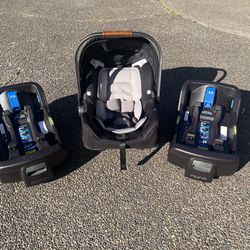 Nuna Pipa Infant Car seat And Extra Base 