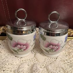 vintage Royal Worcester egg coddlers