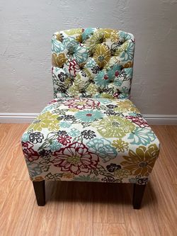 Chair - flower pattern