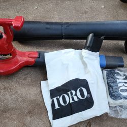 Toro Ultra Vac blower with Accessories