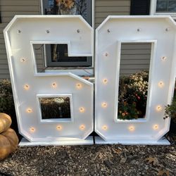 Marquee Letters And Numbers