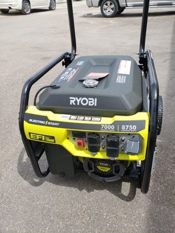 New ryobi 8750 generator