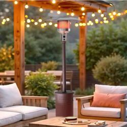 Sundara Outdoor Gas Patio Heater Bronze Finish