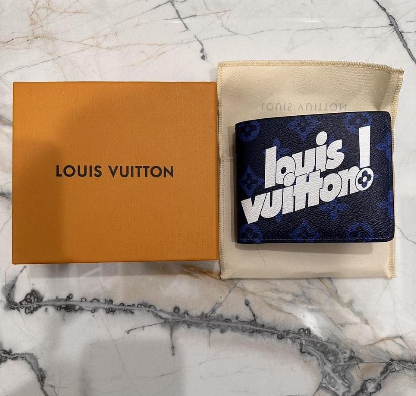 Louis Vuitton Wallet Monogram Blue for Sale in Elsa, TX - OfferUp
