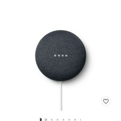 Google Nest Mini (2nd Generation) Smart Speaker - Charcoal