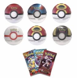 Pokemon - Costco Pokeball Tins (6-pack)