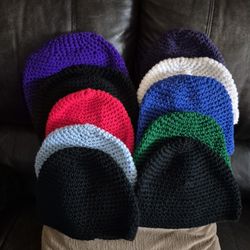 Handmade Crochet Hats Differents Colors For Adults 