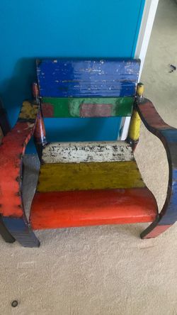 Artist design patio metal chairs