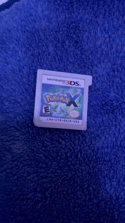 Pokémon X Nintendo 3DS Game Cartridge