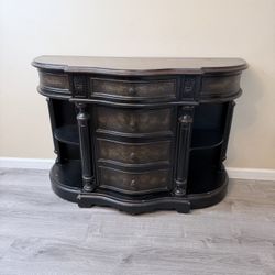 Elegant 4-Drawer Credenza / Sideboard Buffet/ Console Table