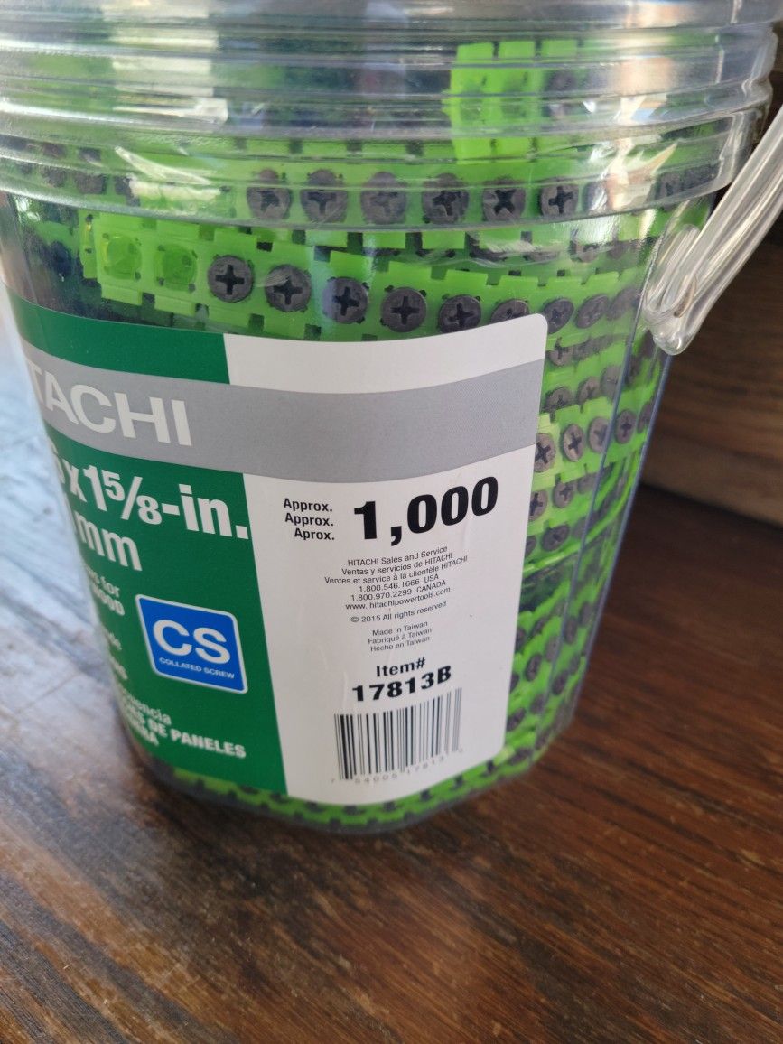 Collared Screws For Drywall Or Wood