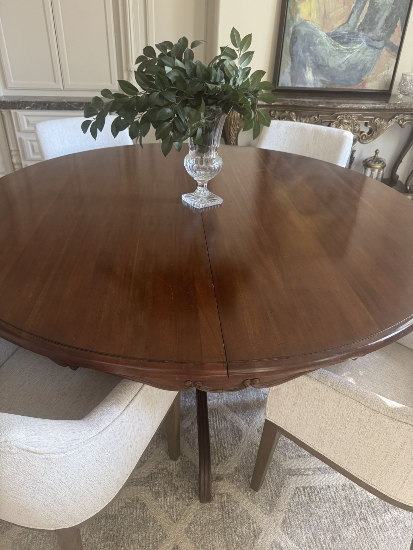 72” Round Dining Table