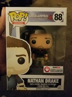 Funko pop Nathan Drake exclusive