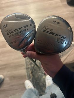 King cobra driver and three wood LH