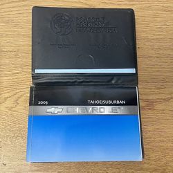 Owners Manual 03 Tahoe suburban