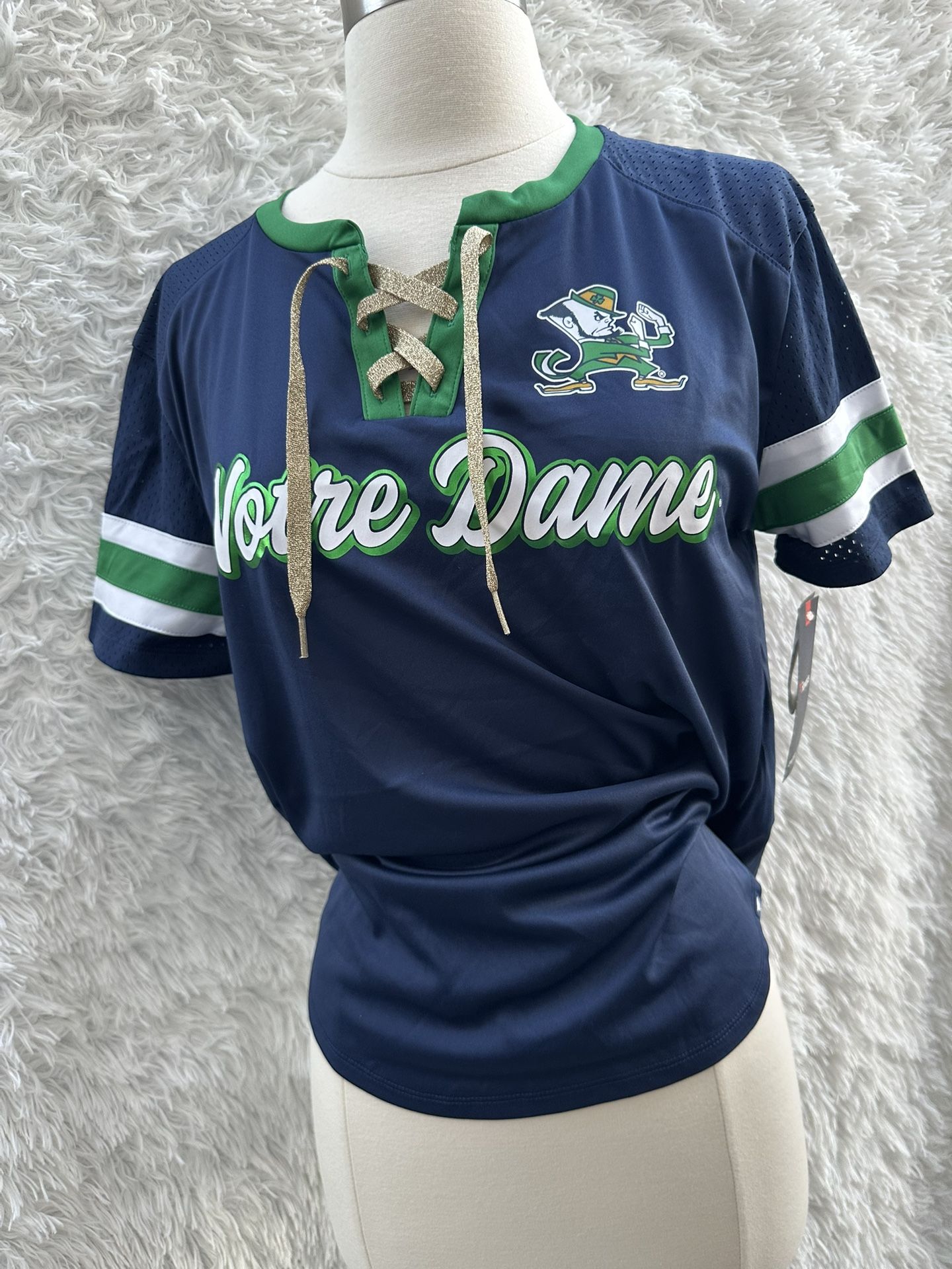 New Fanatics Notre Dame Jersey Size Medium