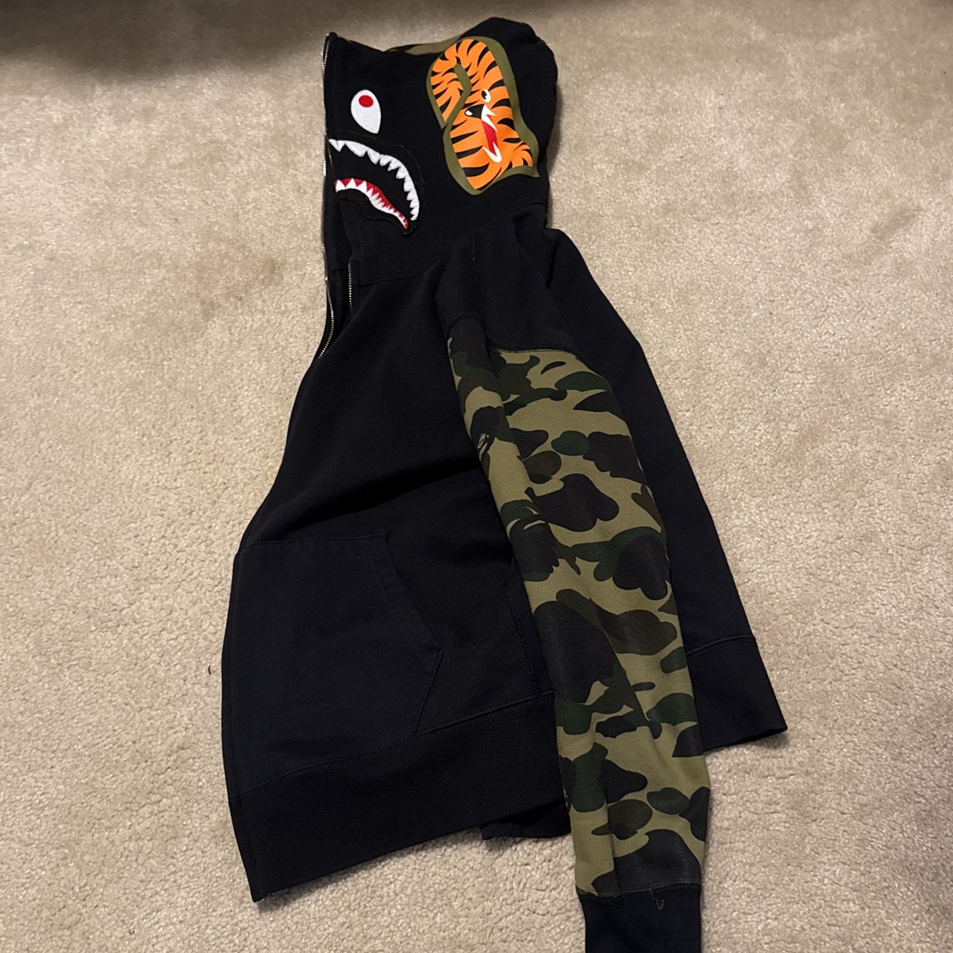 Bape hoodie zip up