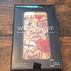 *BRAND NEW* Wildflower iPhone 6 & 6s Case Limited Edition Hearts Phone Case