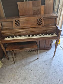 WURLITZER PIANO WITH FREE DELIVERY