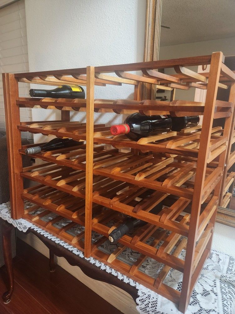 Wood Wine Rack