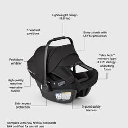 Bugaboo Turtle Air shield By NUNA Car Seat